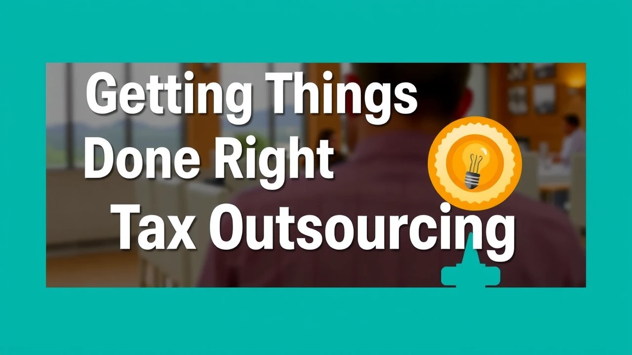 Getting Things Done Right With Tax Outsourcing